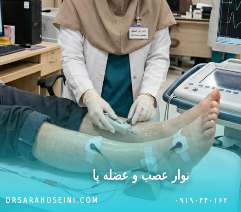 نوار عصب و عضله پا